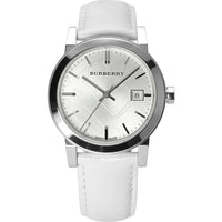 Burberry BU9128 White Impressed Check Dial Women's Watch