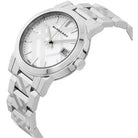 Burberry BU9144 Silver Check Stamped Dial Women's Watch