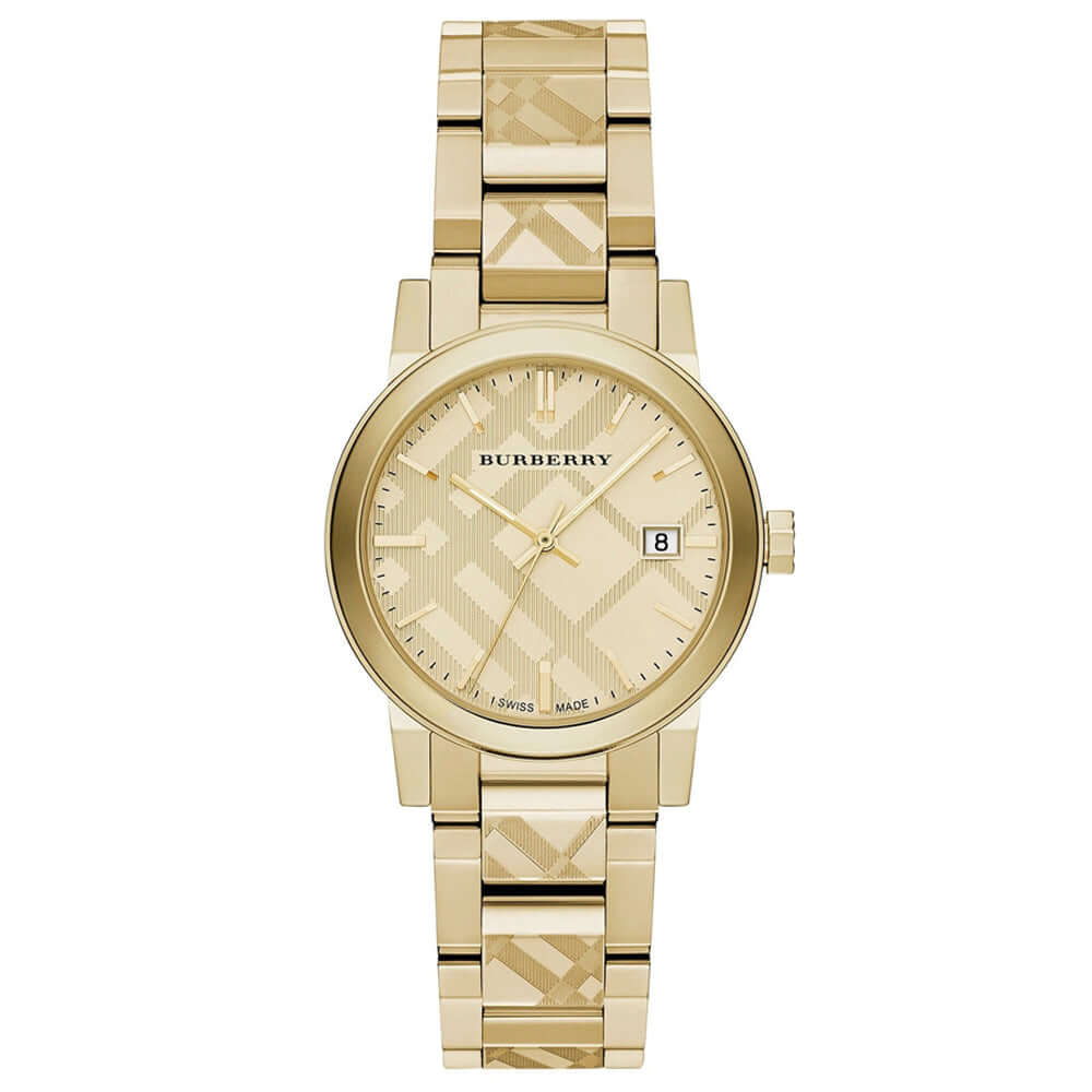 Burberry BU9145 Gold Stainless Steel Women's Watch