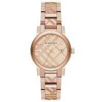 Burberry BU9146 Rose Gold-tone Women's Watch