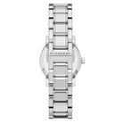 Burberry BU9201 Check-stamped Dial Silver Tone Women's Watch