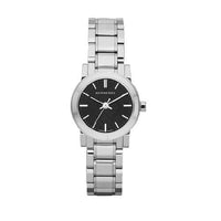 Burberry BU9201 Check-stamped Dial Silver Tone Women's Watch