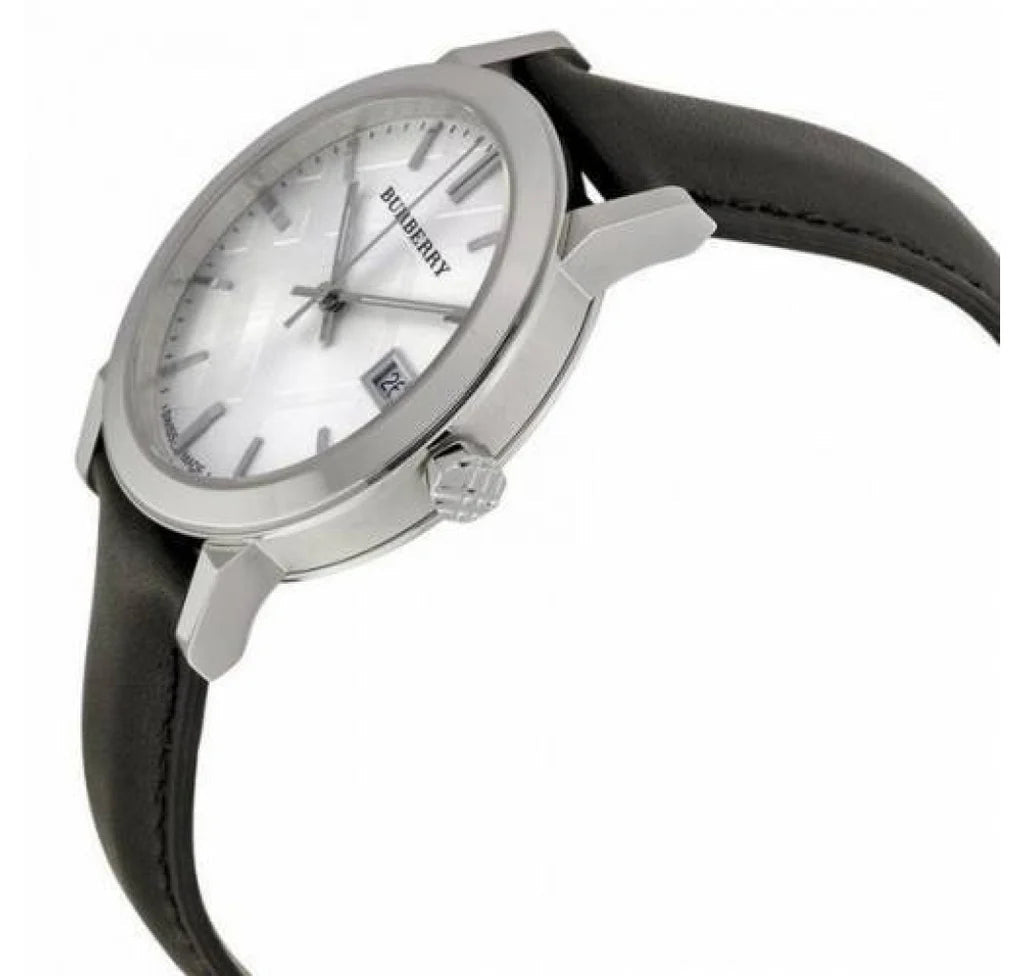 Burberry BU9206 Black Leather Strap Women's Watch