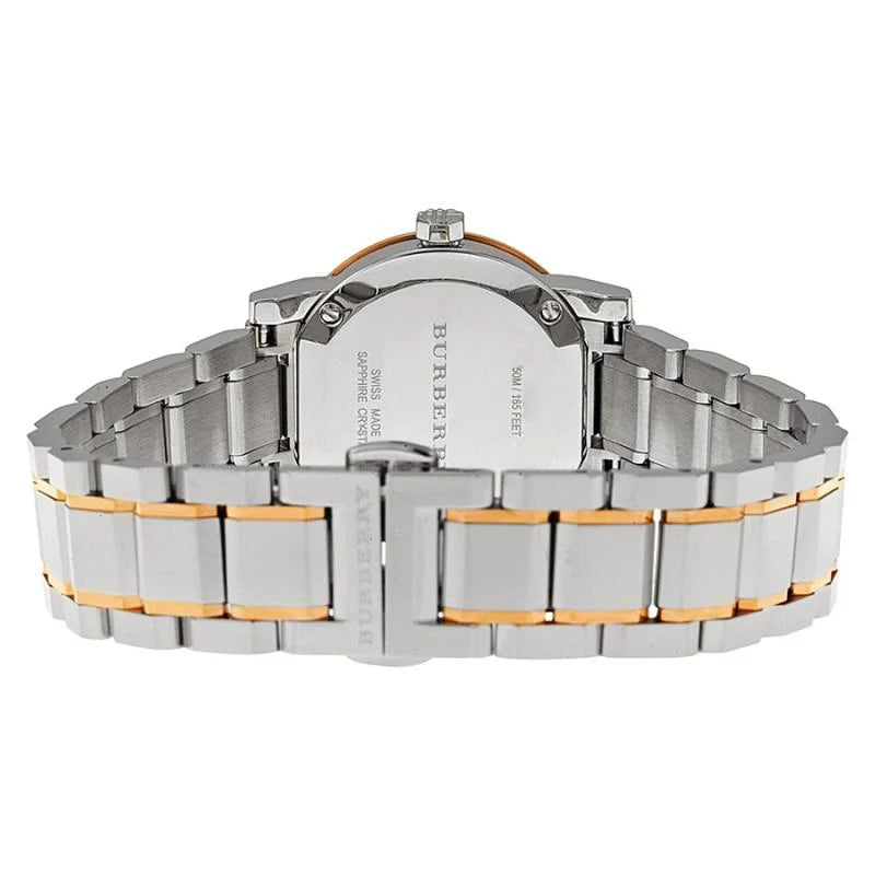 Burberry BU9214 Silver-Gold Tone Women's Watch