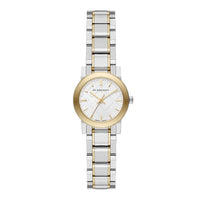 Burberry BU9217 Silver Dial Two-tone Stainless Steel Women's Watch