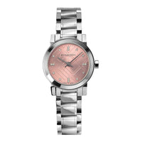 Burberry BU9223 Diamond Pink Dial Women's Watch