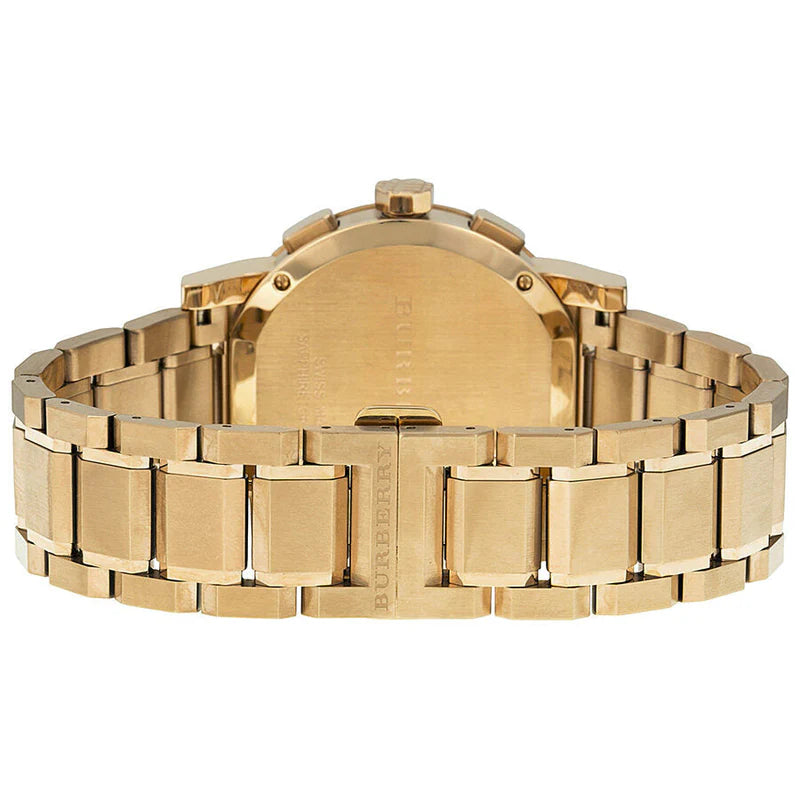 Burberry BU9353 Rose Gold Plated Steel Men s Watch