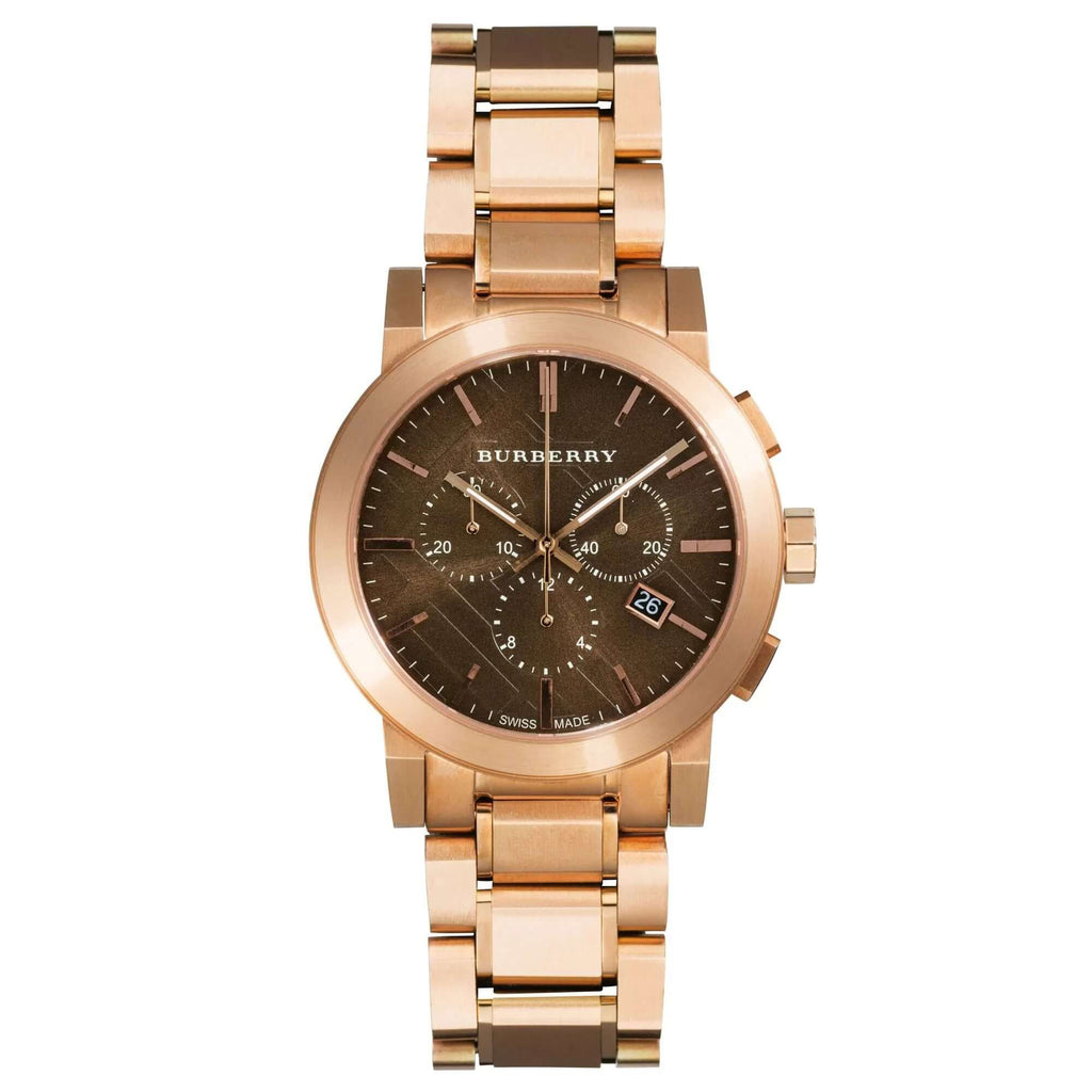 Burberry BU9353 Rose Gold Plated Steel Men's Watch