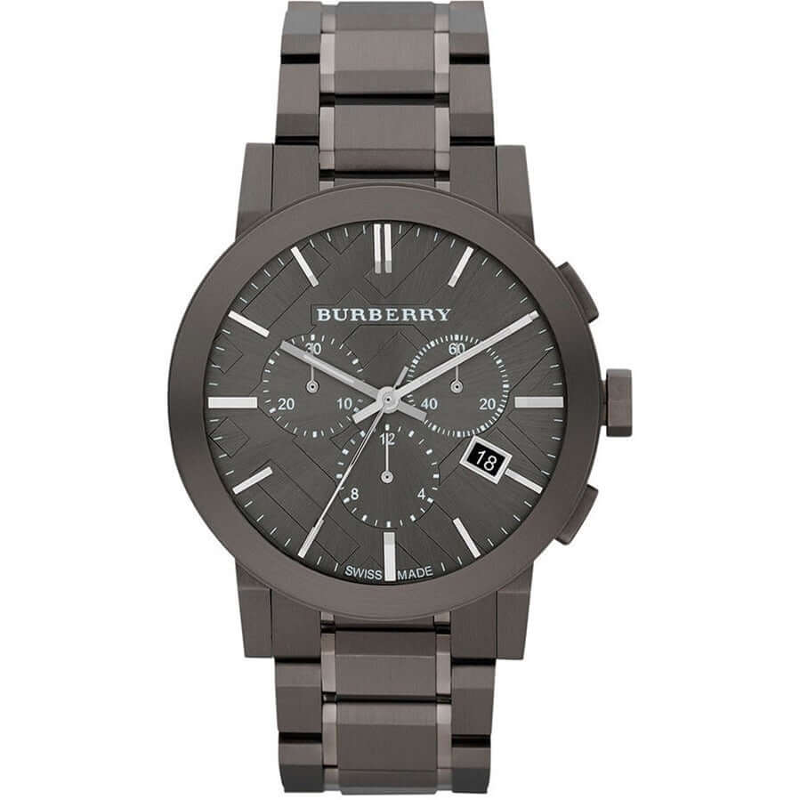 Burberry BU9354 Chronograph Dark Grey Men's Watch – WATCH ACES