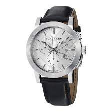 Burberry BU9355 Black Leather Strap Men's Watch