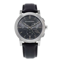 Burberry BU9356 Black Leather Men's Watch