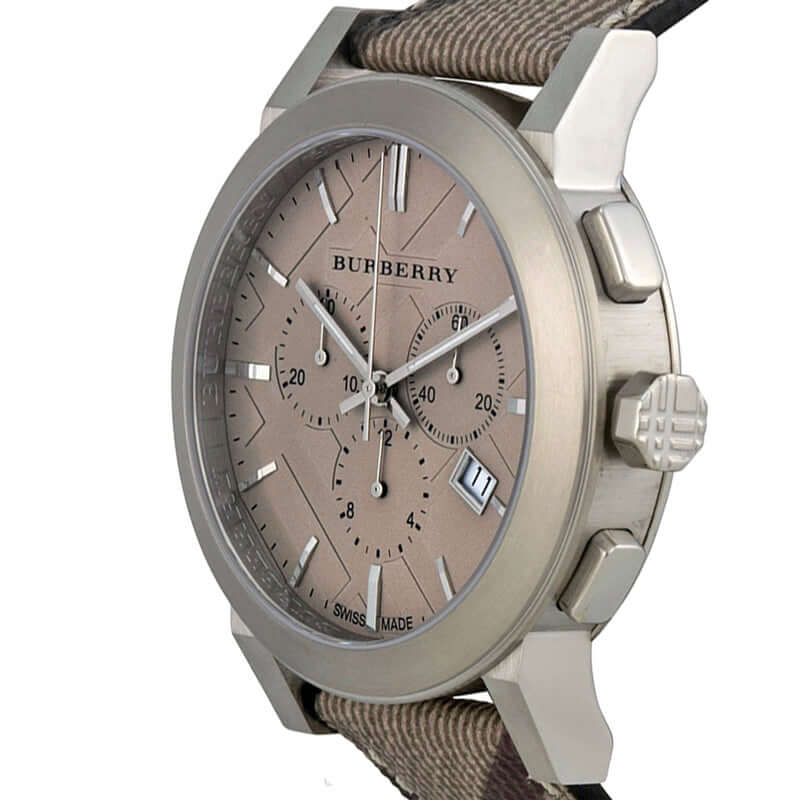 Burberry BU9361 Fabric Strap Brown Dial Men’s Watch