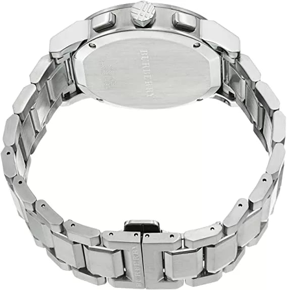 Burberry BU9380 Black Dial Chronograph Stainless Steel Men's Watch