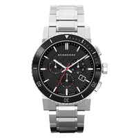 Burberry BU9380 Black Dial Chronograph Stainless Steel Men's Watch