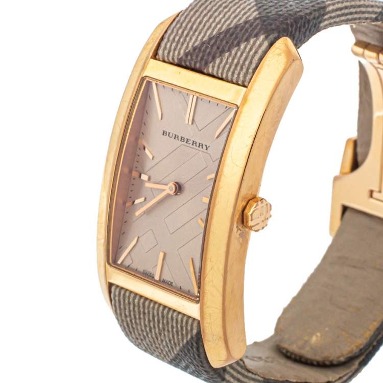Burberry BU9408 The Pioneer Rose Gold Dial Women's Watch