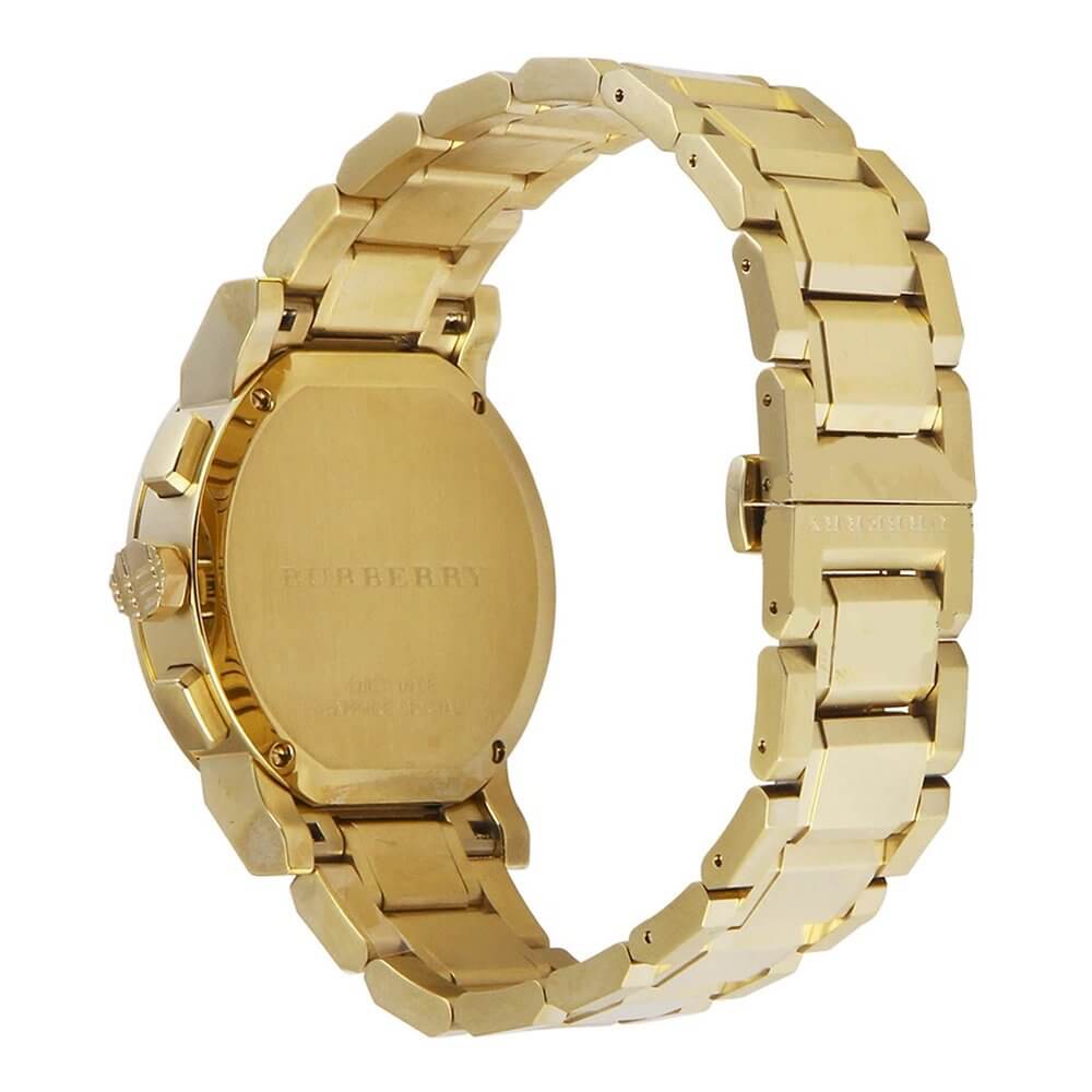 Burberry BU9753 Gold Stainless Steel Women's Watch