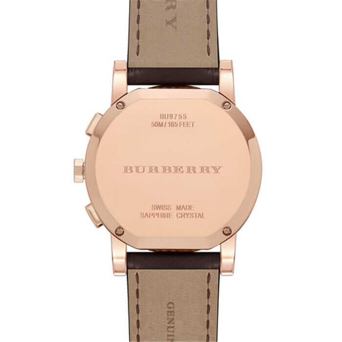 Burberry BU9755 Brown Leather Women's Watch