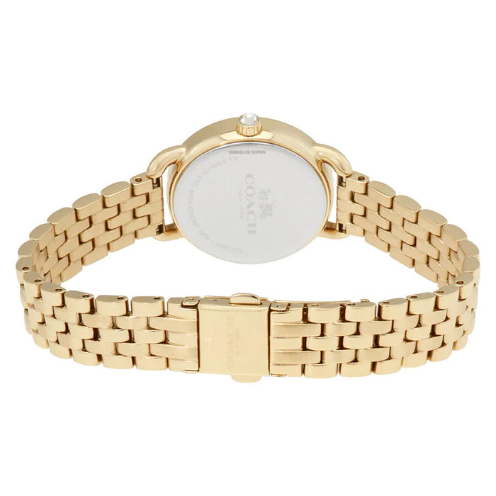 Coach 14502478 Delancey Gold Tone Stainless Mother of Pearl Dial Women's Watch