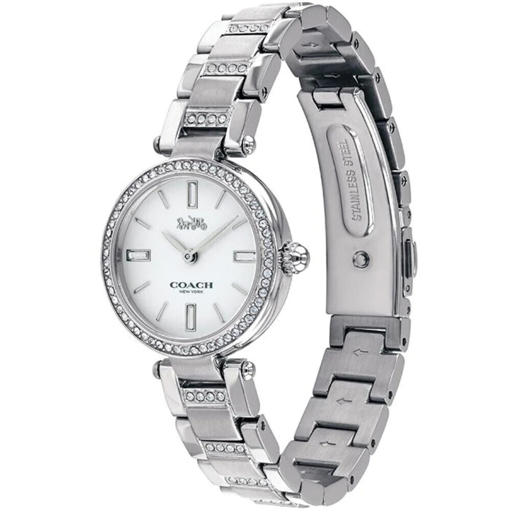 Coach 14503097 Park Quartz White Dial Women's Watch