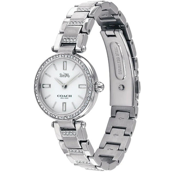 Coach 14503097 Park Quartz White Dial Women's Watch