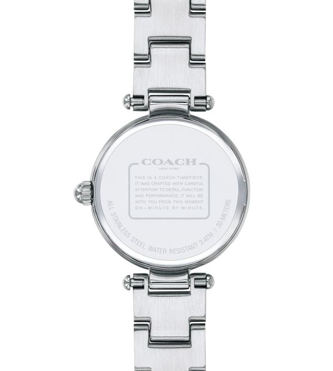 Coach 14503224 Blue Mother Of Pearl Dial Stainless Steel Women's Watch