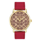 Coach 14503408 Red Women's Watch