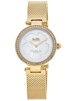 Coach 14503512 Mother of Pearl Dial Gold Steel Women's Watch