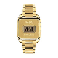 Coach 14503591 Darcy Gold Tone Stainless Steel Quartz Women's Watch