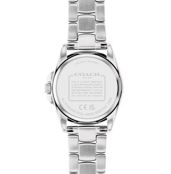 Coach 14503906 Greyson with Silver-Tone Dial Women's Watch