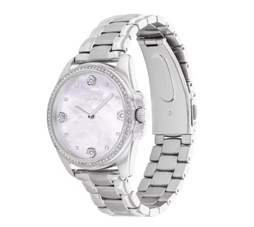 Coach 14504108 Greyson Crystal Accent Women's Watch