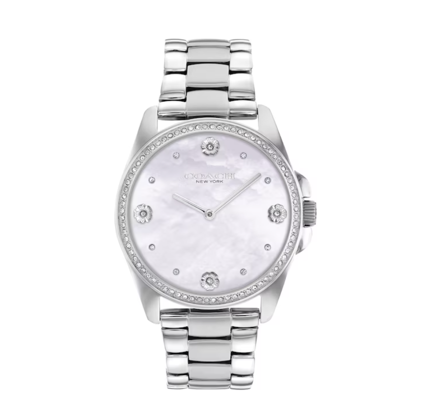 Coach 14504108 Greyson Crystal Accent Women's Watch