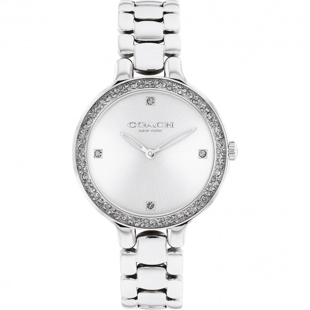 Coach Silver Stainless Steel Women’s Bracelet Watch - Silver Dial 7463006a.jpg?sw=800&sh=800&sm=fit main image 4