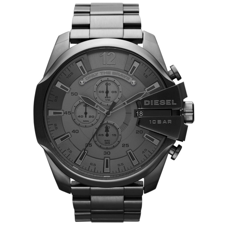銀メダル Diesel DZ4282 Mega Chief Gunmetal Watch – WATCH ACES