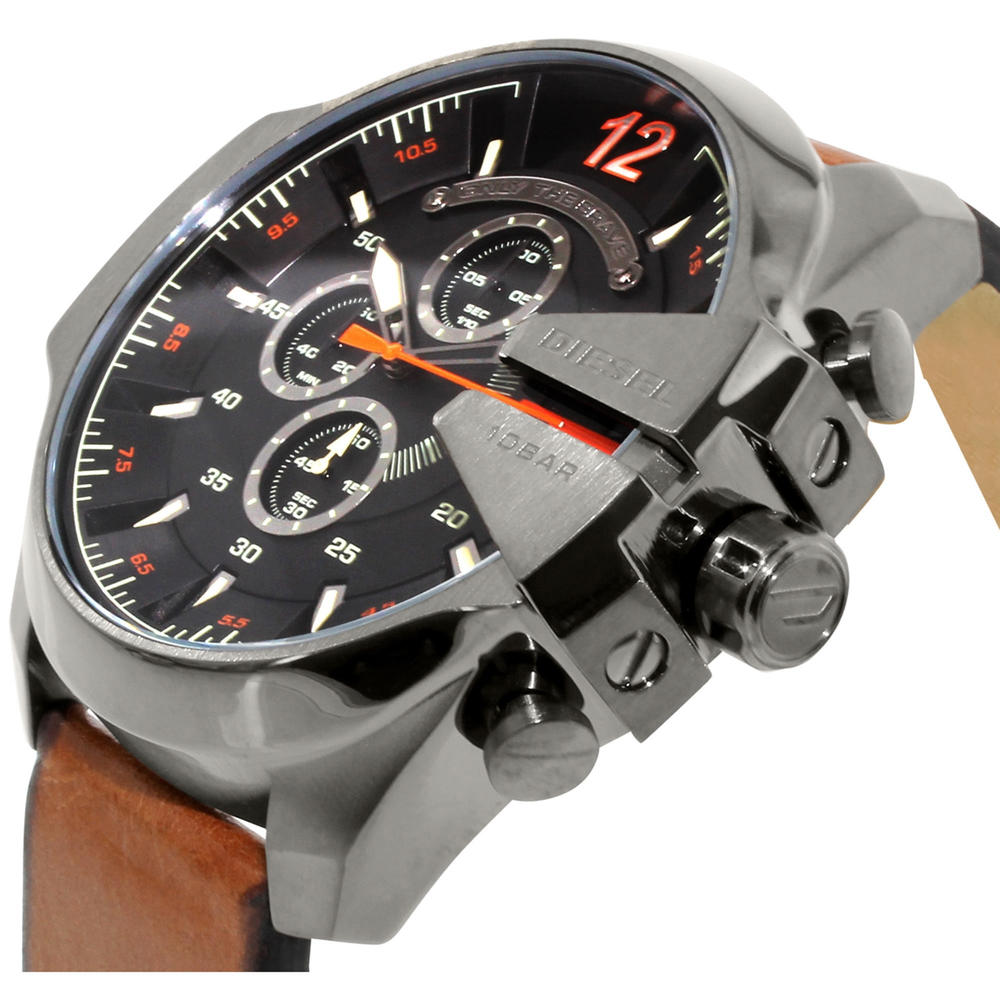 Diesel DZ4343 Mega Chief Brown Men's Watch
