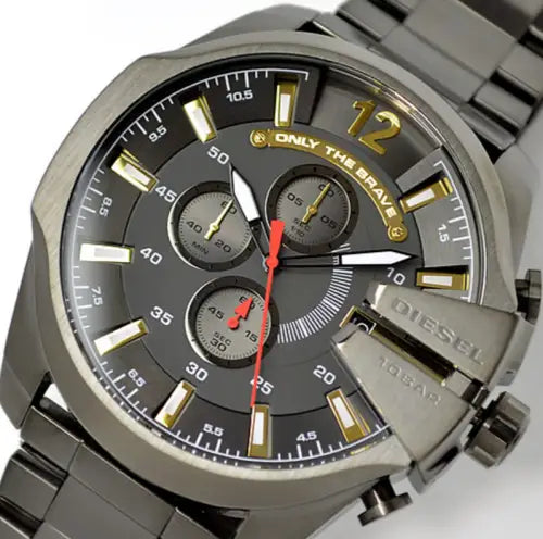 Diesel DZ4421 Mega Chief Gunmetal Dial Men's Watch