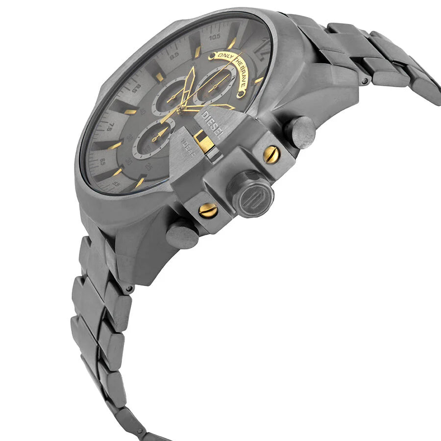 Diesel DZ4466 Gunmetal Mega Chief Men's Watch