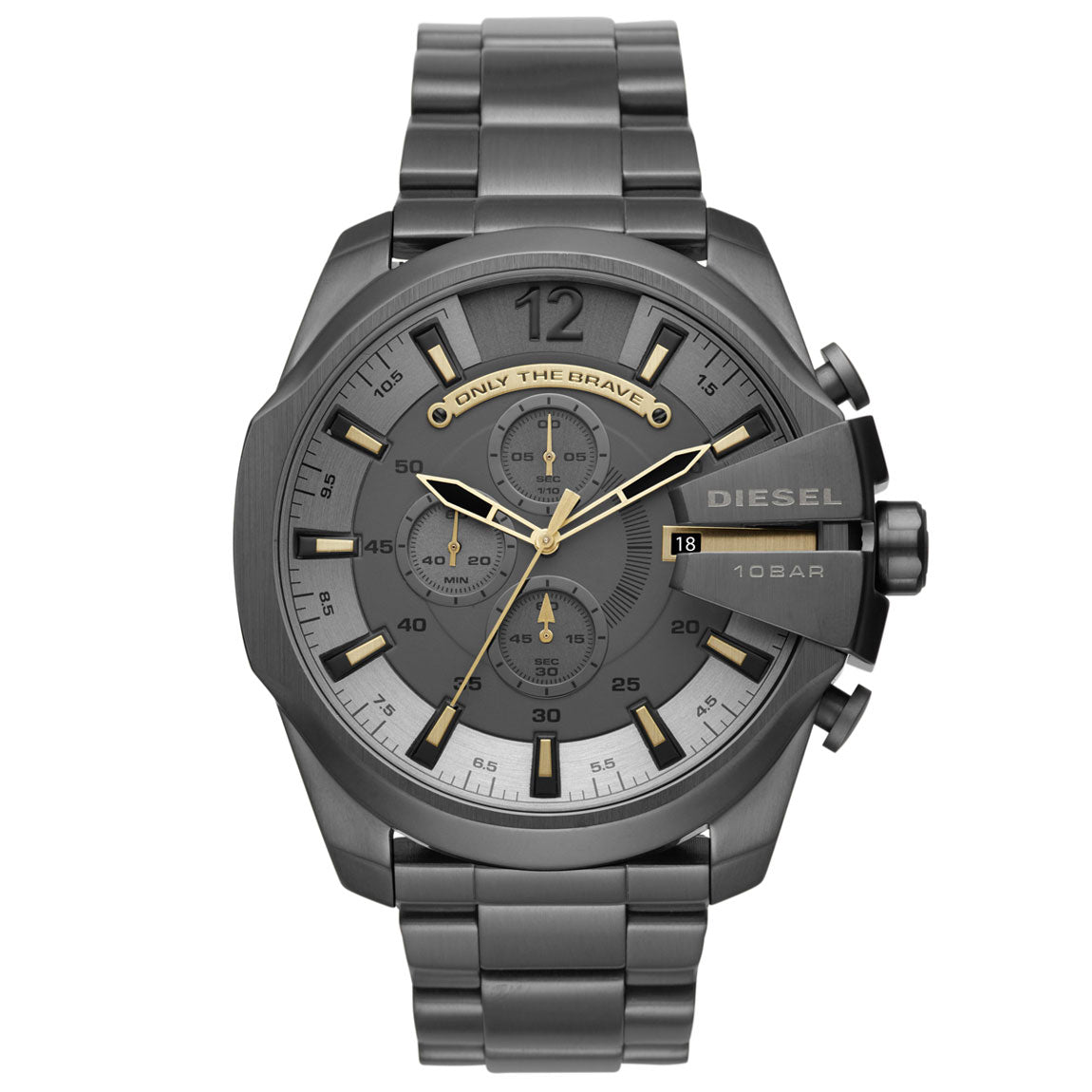 Diesel DZ4466 Gunmetal Mega Chief Men's Watch