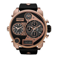 Diesel DZ7261 Black Leather Men's Watch