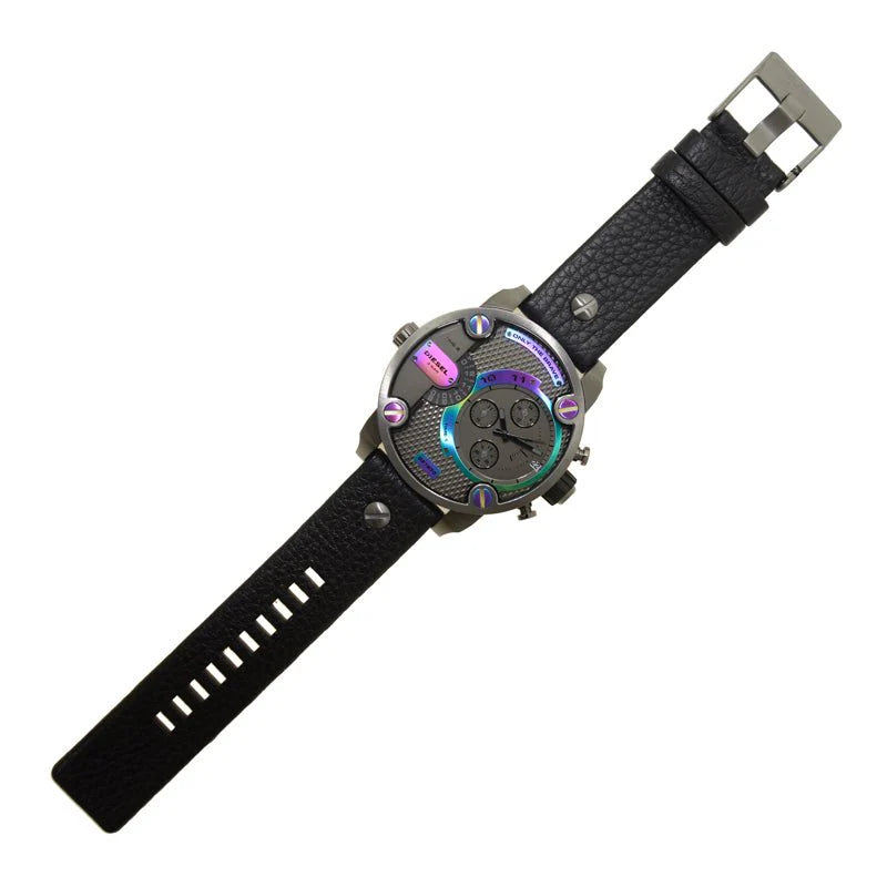 Diesel DZ7270 Bass Grey and Rainbow Dial Men's Watch