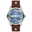 Diesel DZ7321 Mini Daddy Brown Leather Men's Watch