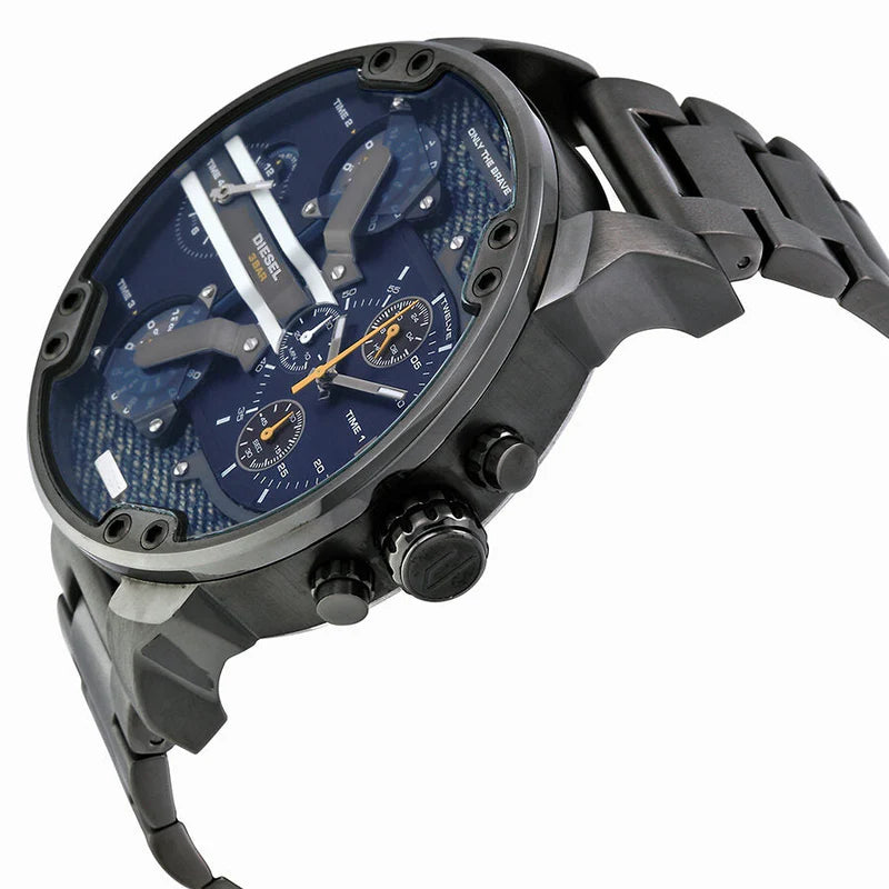 YA−MAN STA-209L BLUE Diesel DZ7331 Blue Dial Quartz Men's Watch