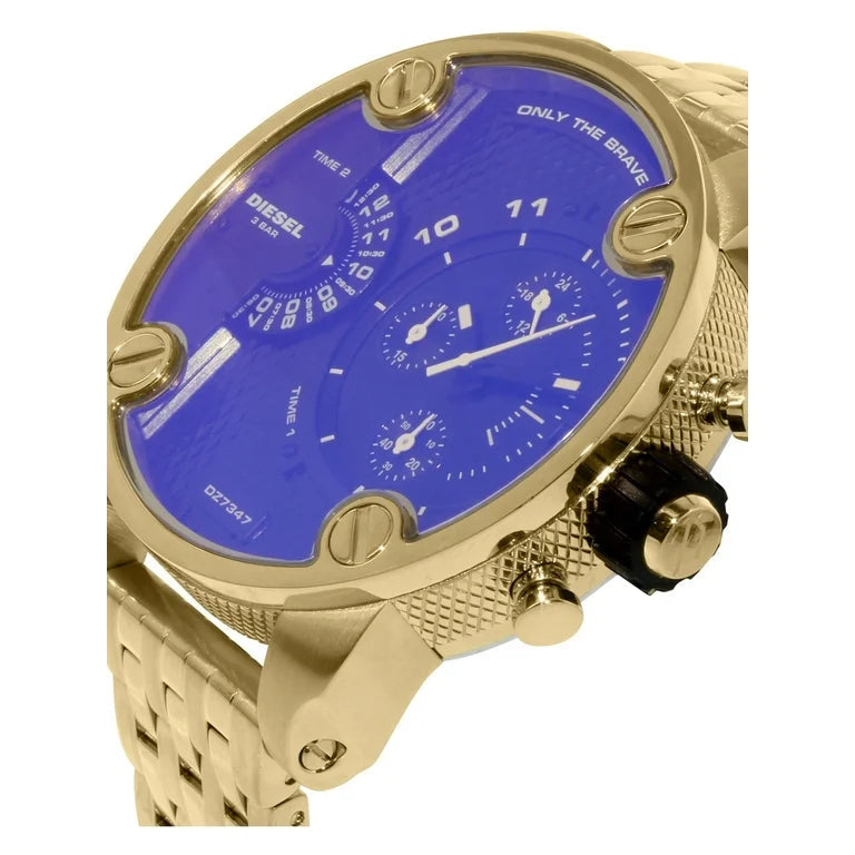 Diesel DZ7347 Iridescent Dual Time Dial Men's Watch
