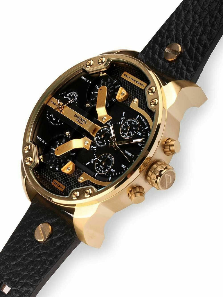 Diesel DZ7371 Big Daddy Gold Men's Watch