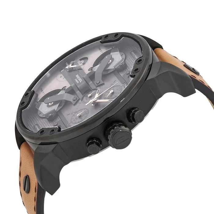 Diesel DZ7406 Big Daddy Brown & Black Men's Watch