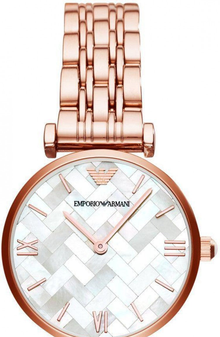 Emporio AR11110 Arman Rose Gold Women's Watch