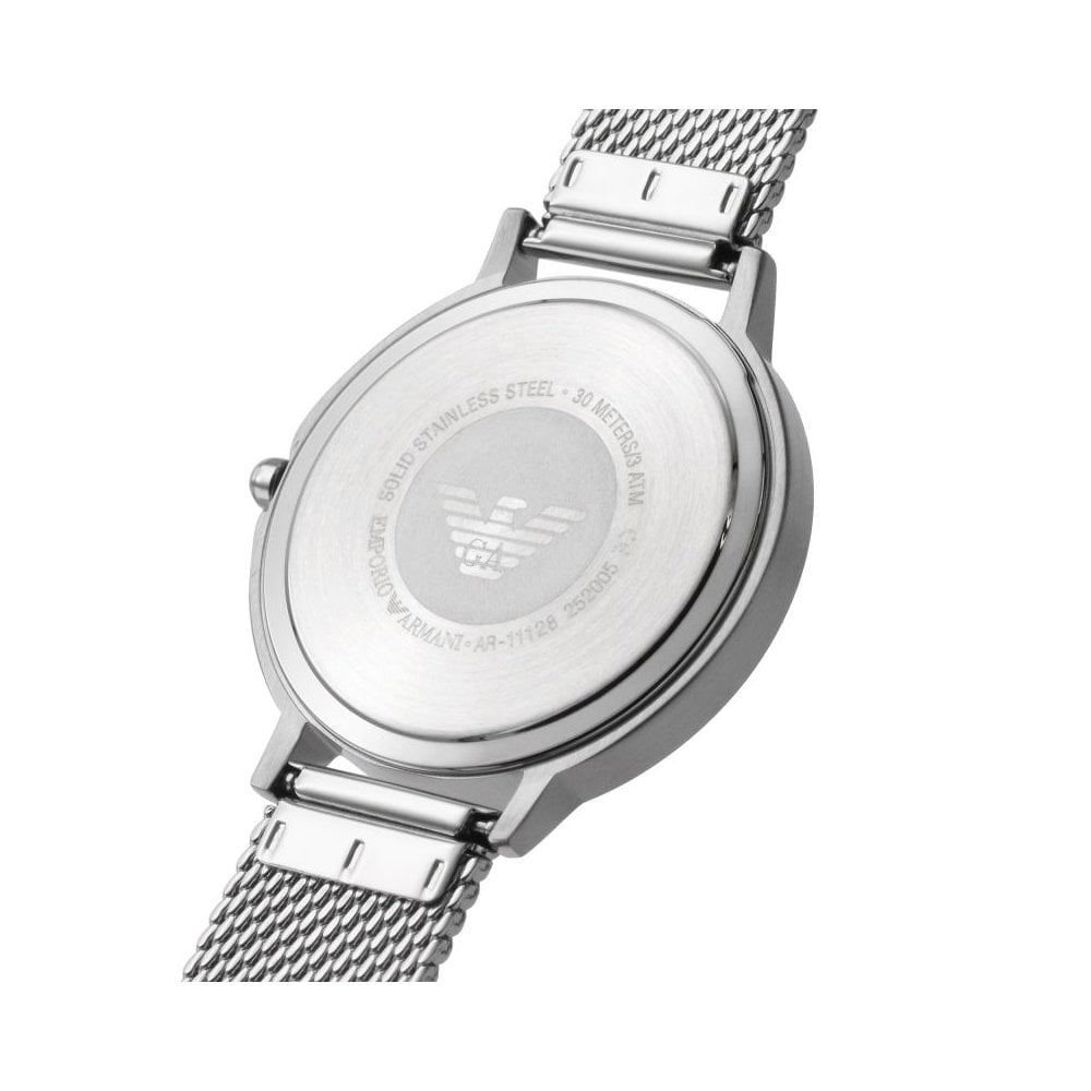 Emporio AR11128 Armani Silver Dial Women's Watch