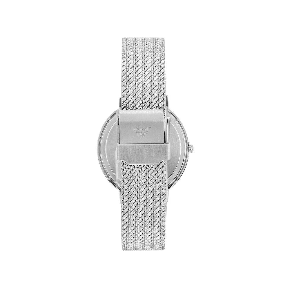 Emporio AR11128 Armani Silver Dial Women's Watch