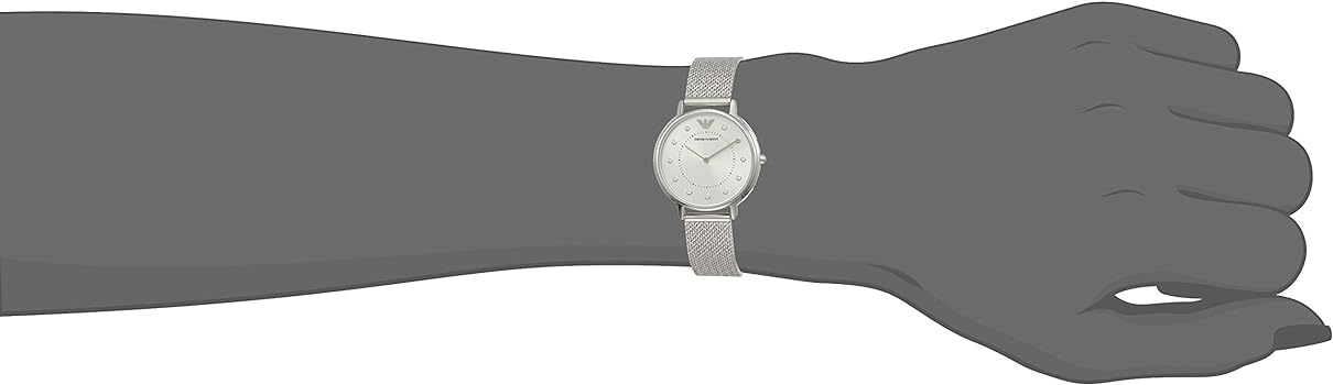 Emporio AR11128 Armani Silver Dial Women's Watch