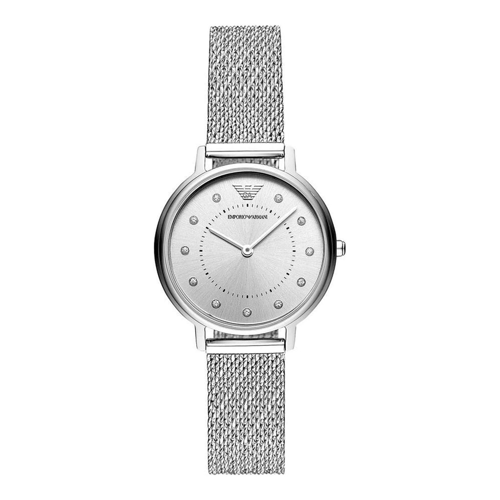 Emporio AR11128 Armani Silver Dial Women's Watch