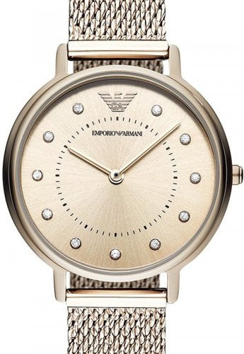 Emporio AR11129 Armani Pink Dial Women's Watch